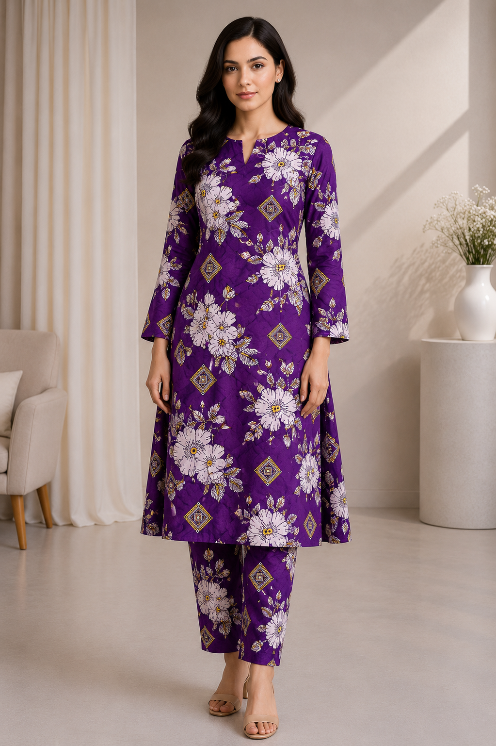 4 Stitched Suit Random Design Deal [Last Piece Deal]